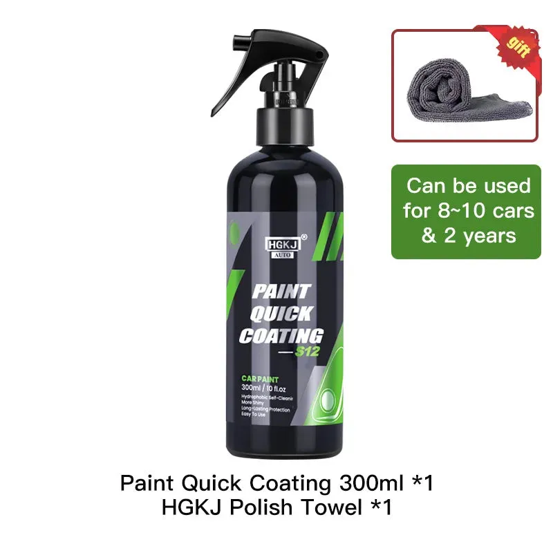 300ML Car Ceramic Coating Wax Liquid Glass Spray for Hydrophobic Shine and Protection