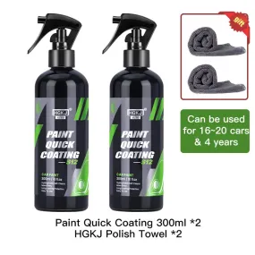300ML Car Ceramic Coating Wax Liquid Glass Spray for Hydrophobic Shine and Protection