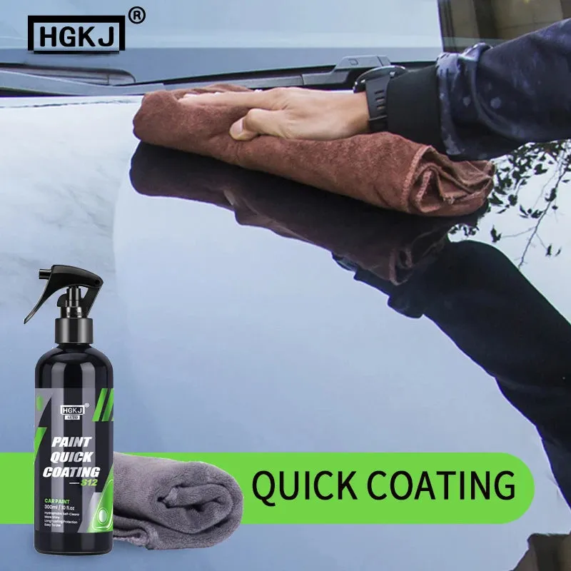 300ML Car Ceramic Coating Wax Liquid Glass Spray for Hydrophobic Shine and Protection