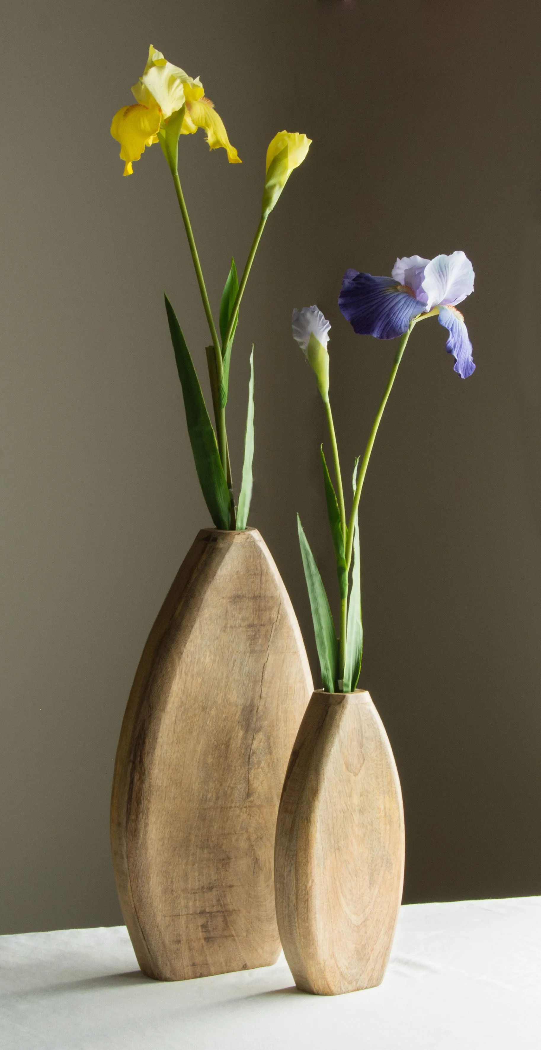 37" Bearded Iris Spray: Violet Blue