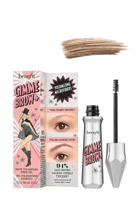 BENEFIT Gimme Brow  Volumising Eyebrow Gel 4.5 Neutral Deep Brown 4.5 3g