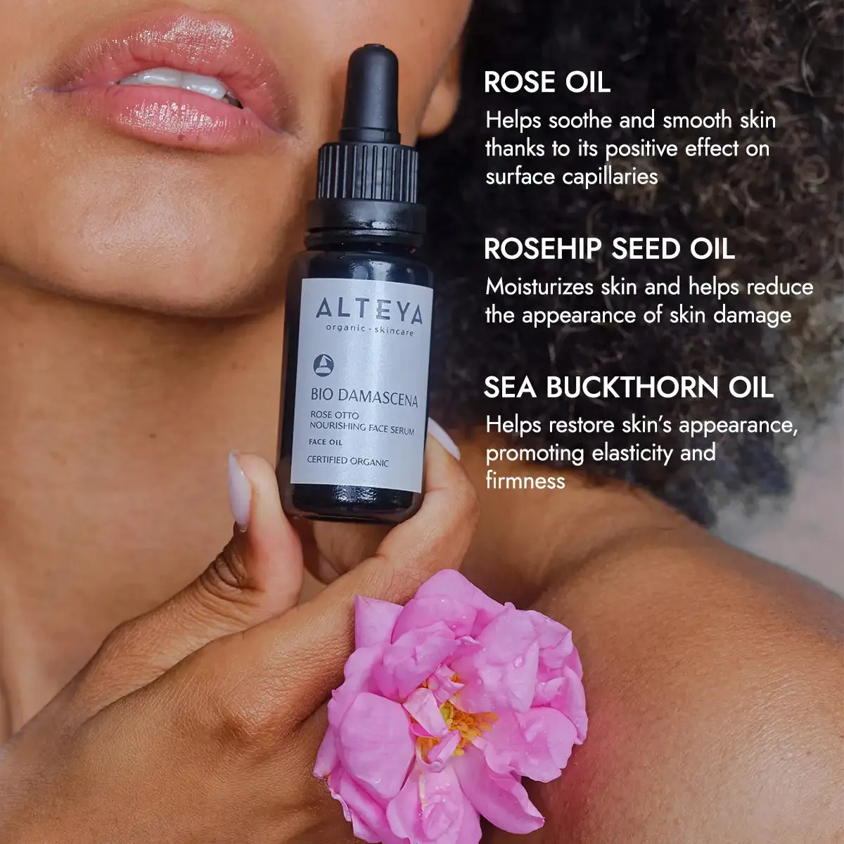 BIO DAMASCENA ORGANIC ROSE OTTO NOURISHING FACE SERUM