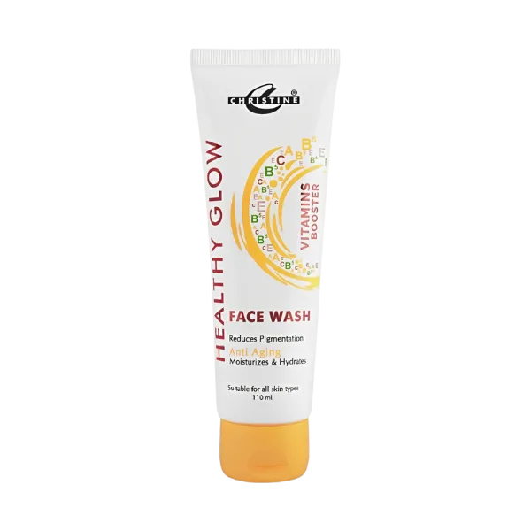 Christine Healthy Glow Vitamins Booster Anti Aging Face Wash 110ml