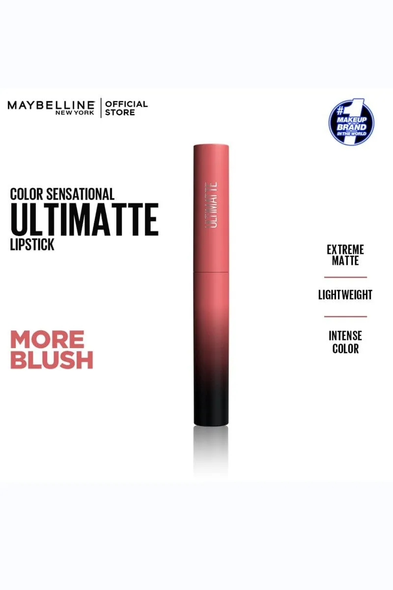 Color Sensational Ultimatte Lipstick - More Blush