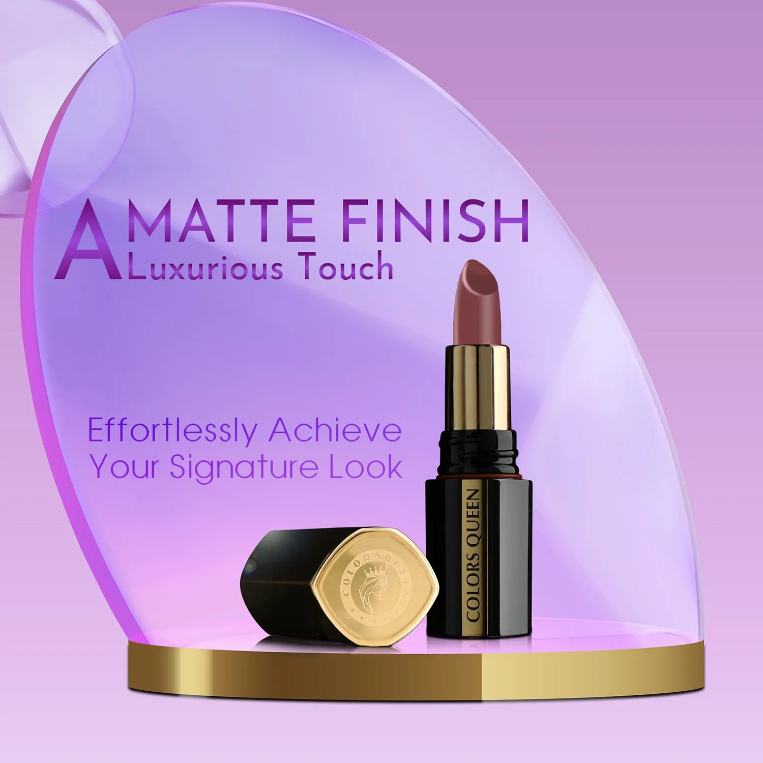 Colors Queen Luxury Matte Non-Transfer Lipstick