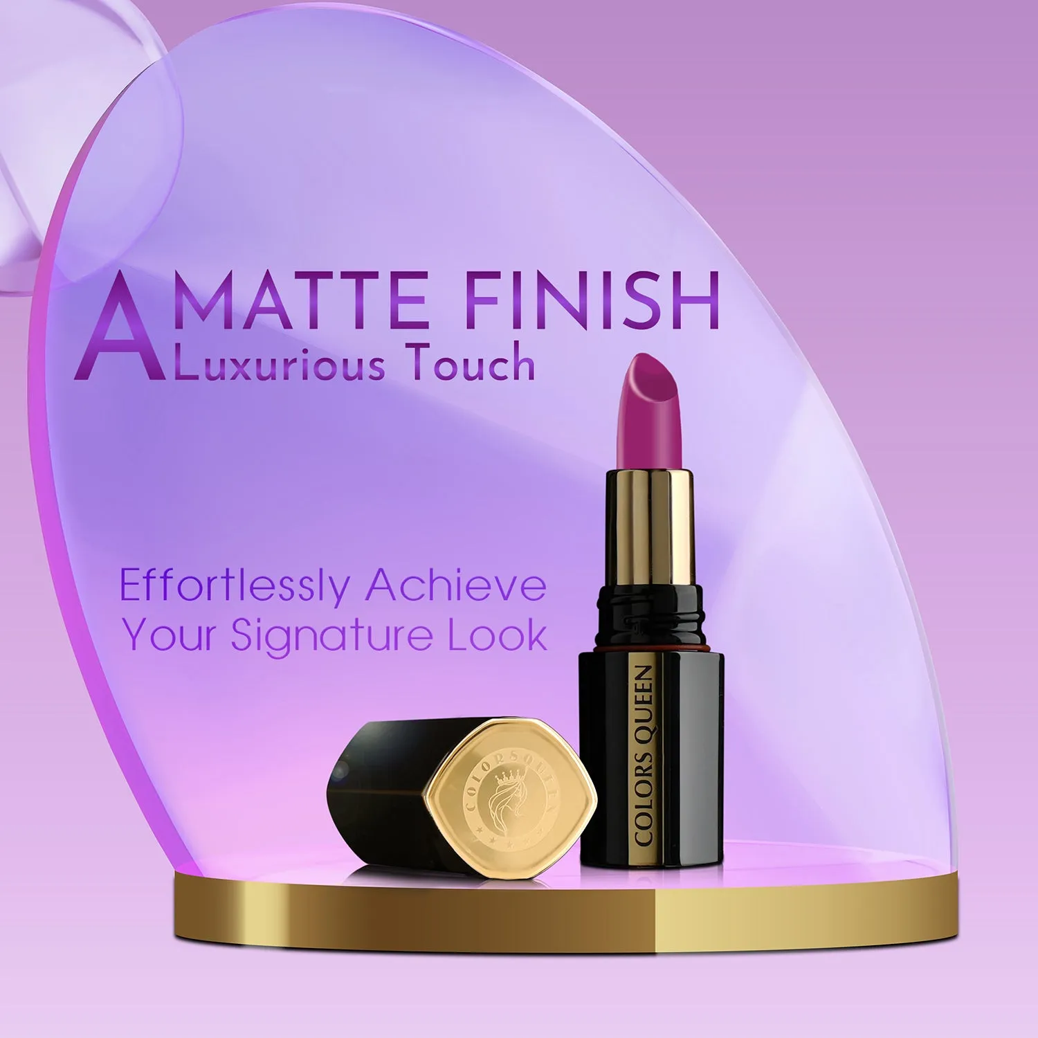 Colors Queen Luxury Matte Non-Transfer Lipstick