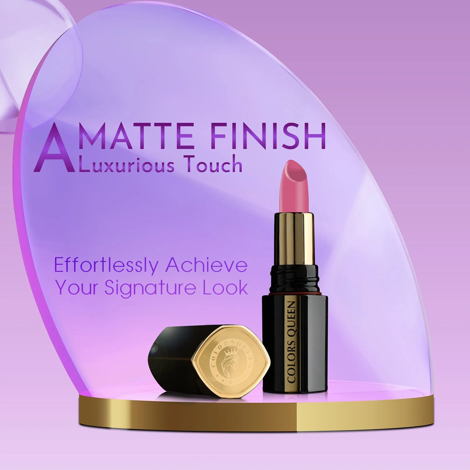 Colors Queen Luxury Matte Non-Transfer Lipstick