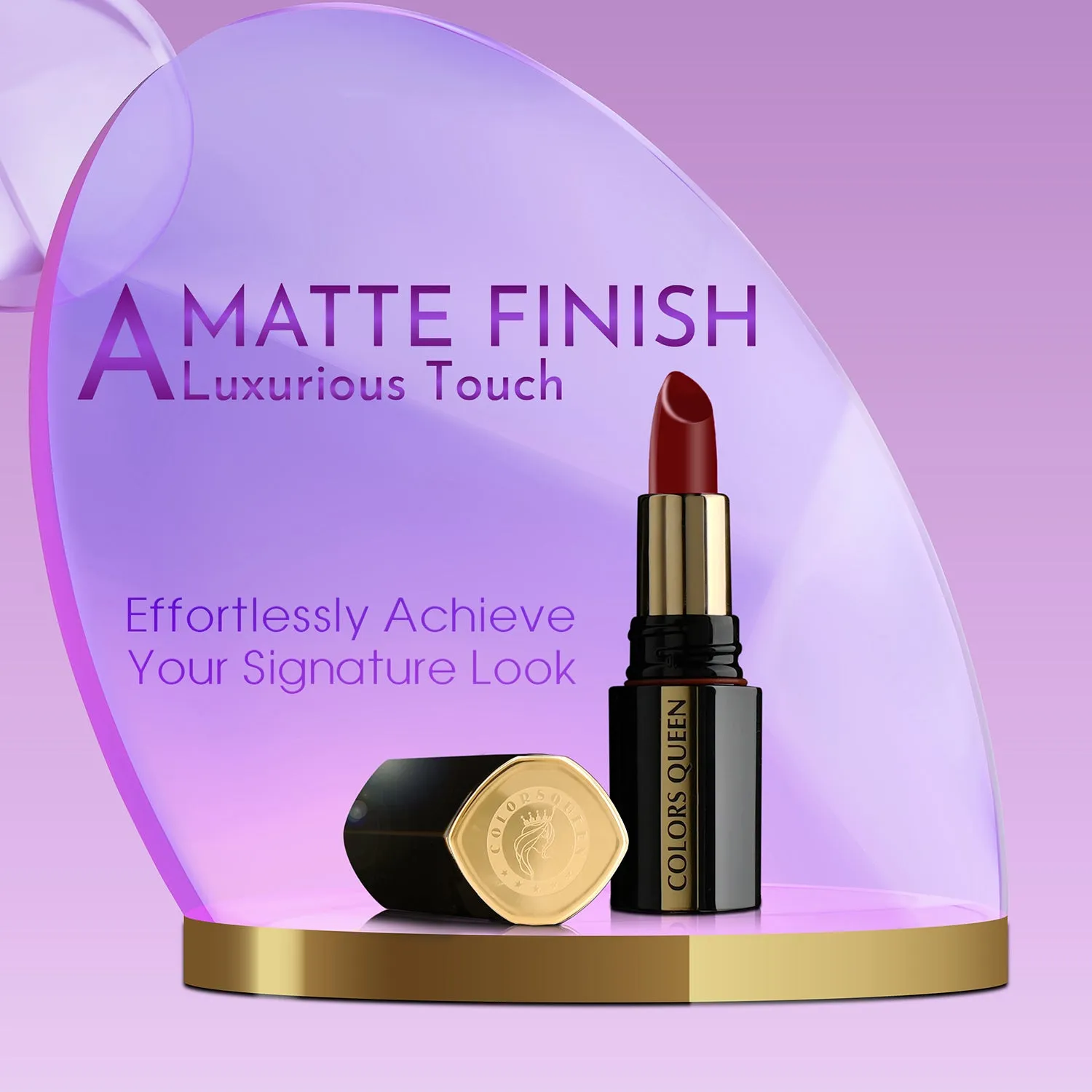 Colors Queen Luxury Matte Non-Transfer Lipstick
