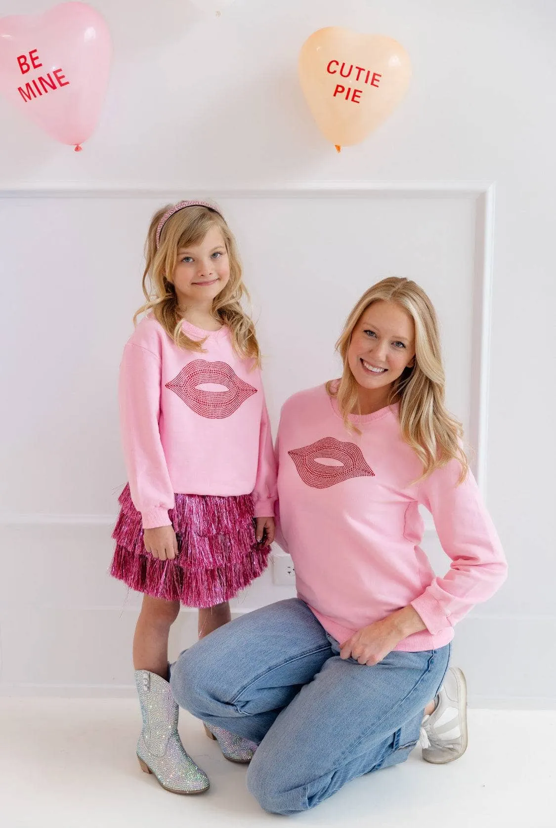 Crystal Lip Sweatshirt