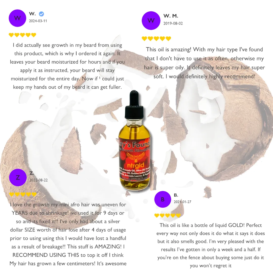 Destiny's Foundation - Hair Growth Stimulating Oil