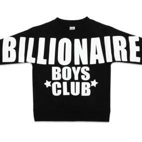 Kid’s BB Coverage Crewneck Sweater, black