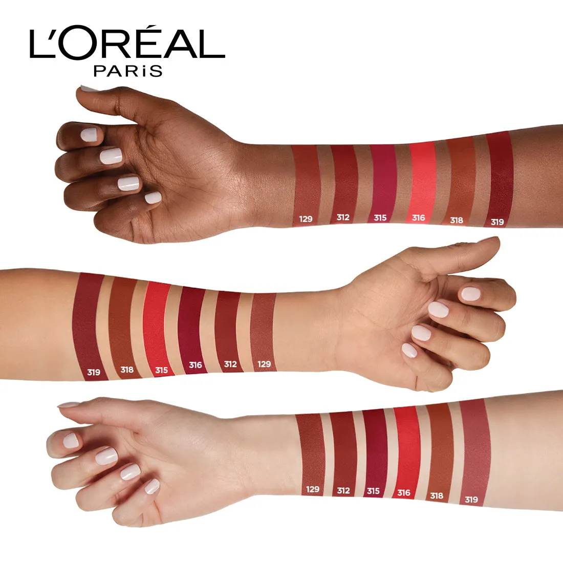 L'Oreal Paris Color Riche Moist Matte Lipstick, 246 Betty Rouge, 3.7g