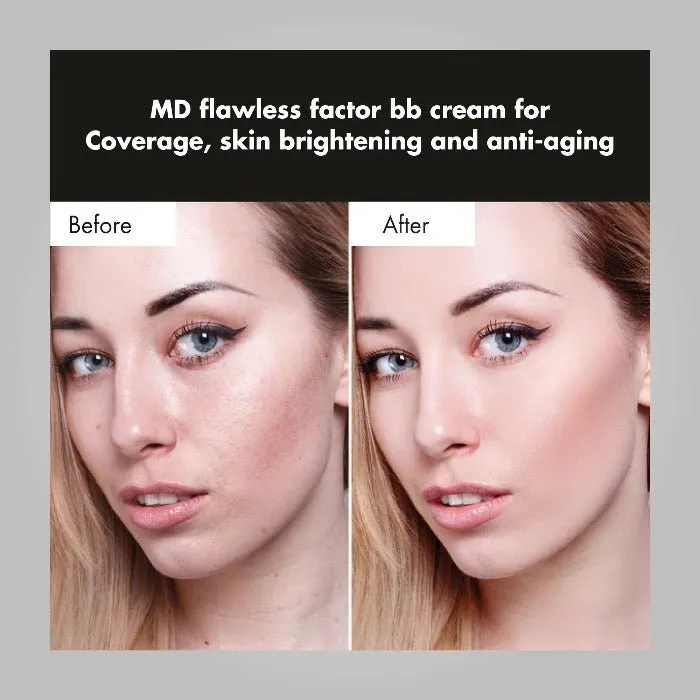 MD® Flawless Factor BB Cream- Anti-Aging & Skin Brightening| MD®- 1.76 Fl Oz