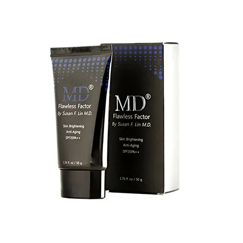 MD® Flawless Factor BB Cream- Anti-Aging & Skin Brightening| MD®- 1.76 Fl Oz