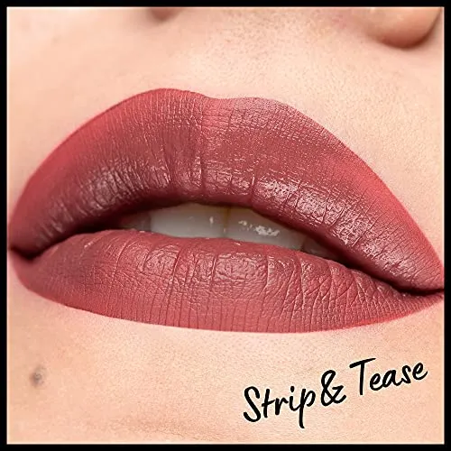 NYX PROFESSIONAL MAKEUP Lip Lingerie XXL Matte Liquid Lipstick - Strip & Tease (Brown Plum)