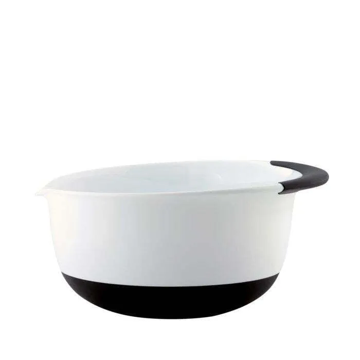 Oxo Mixing Bowl 5qt White Plastic Non-Skid Bottom
