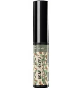 Rimmel Brow This Way Styling Gel With Argan Oil Camo Collection - Clear
