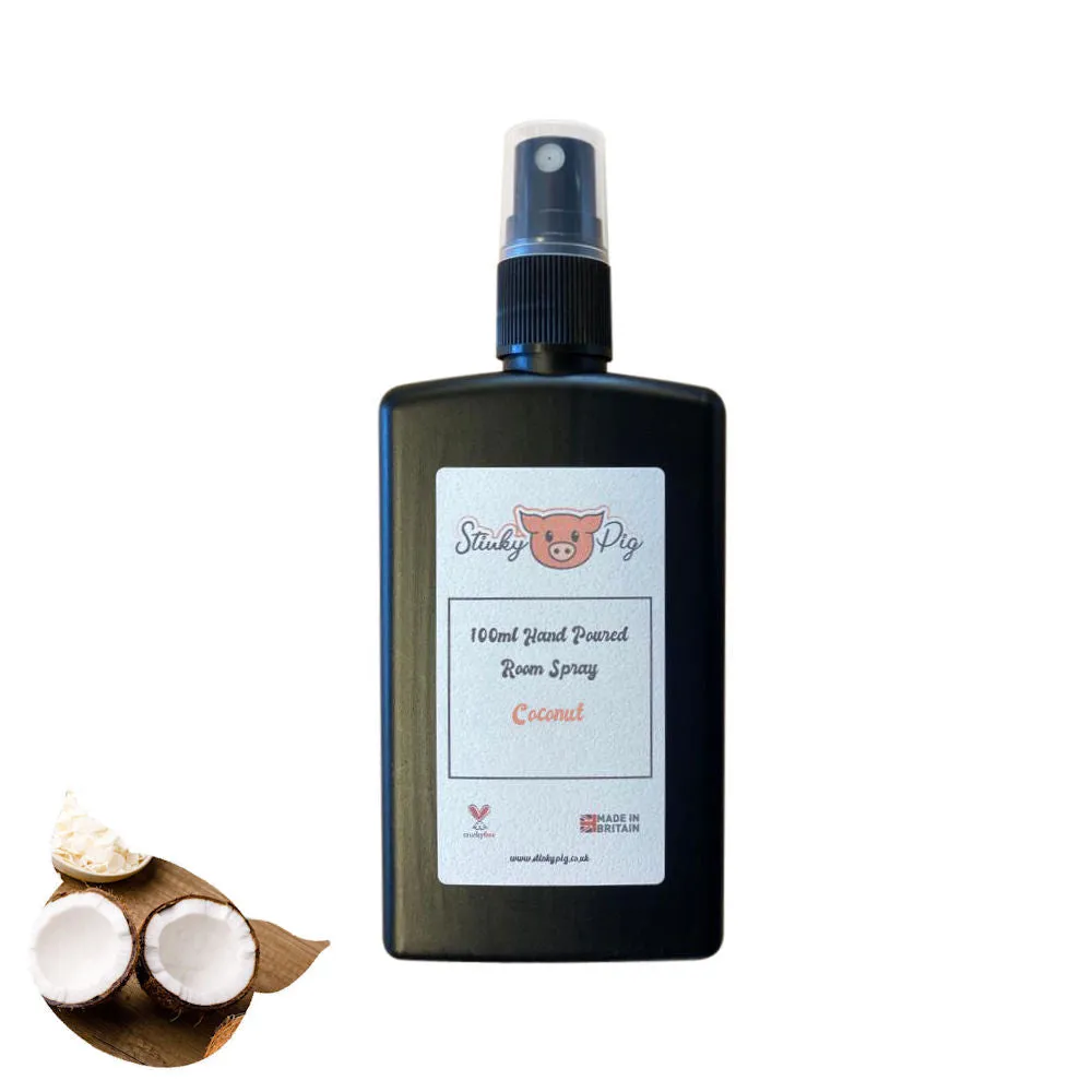 Stinky Pig Highly Scented Medium Room Spray - 100ml Coconut