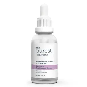 The Purest Solutions Caffeine Solutions 5%   Vitamin C Radiance Eye Contour Serum 30ml