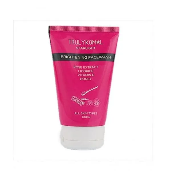 TRULYKOMAL STARLIGHT BRIGHTENING FACE WASH 100ML