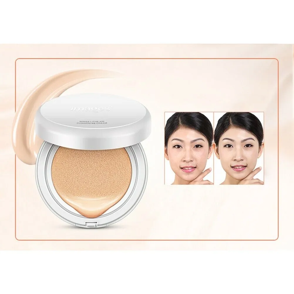 US Moisturizing BB Cushion Foundation Compact Buildable Coverage Long-Lasting