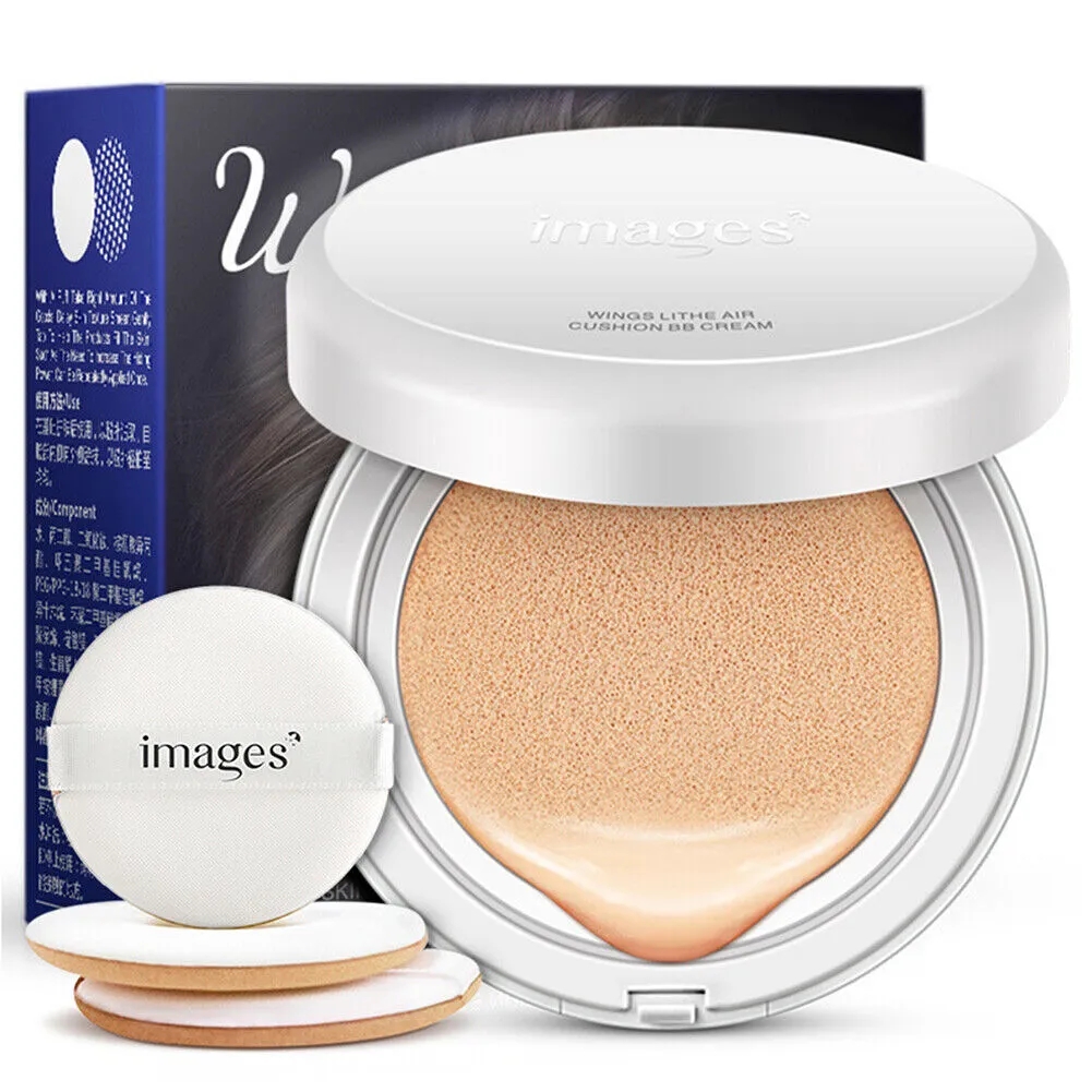US Moisturizing BB Cushion Foundation Compact Buildable Coverage Long-Lasting