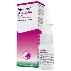 VIVIDRIN azelastine 1 mg nasal spray
